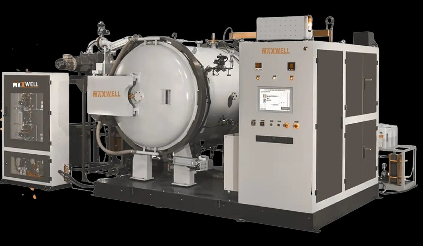 Вакуумная печь Maxwell для закалки дисковых ножей продольной резки с газовой закалкой под давлением